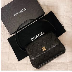 Chanel Vintage Caviar Shoulder Strap Bag